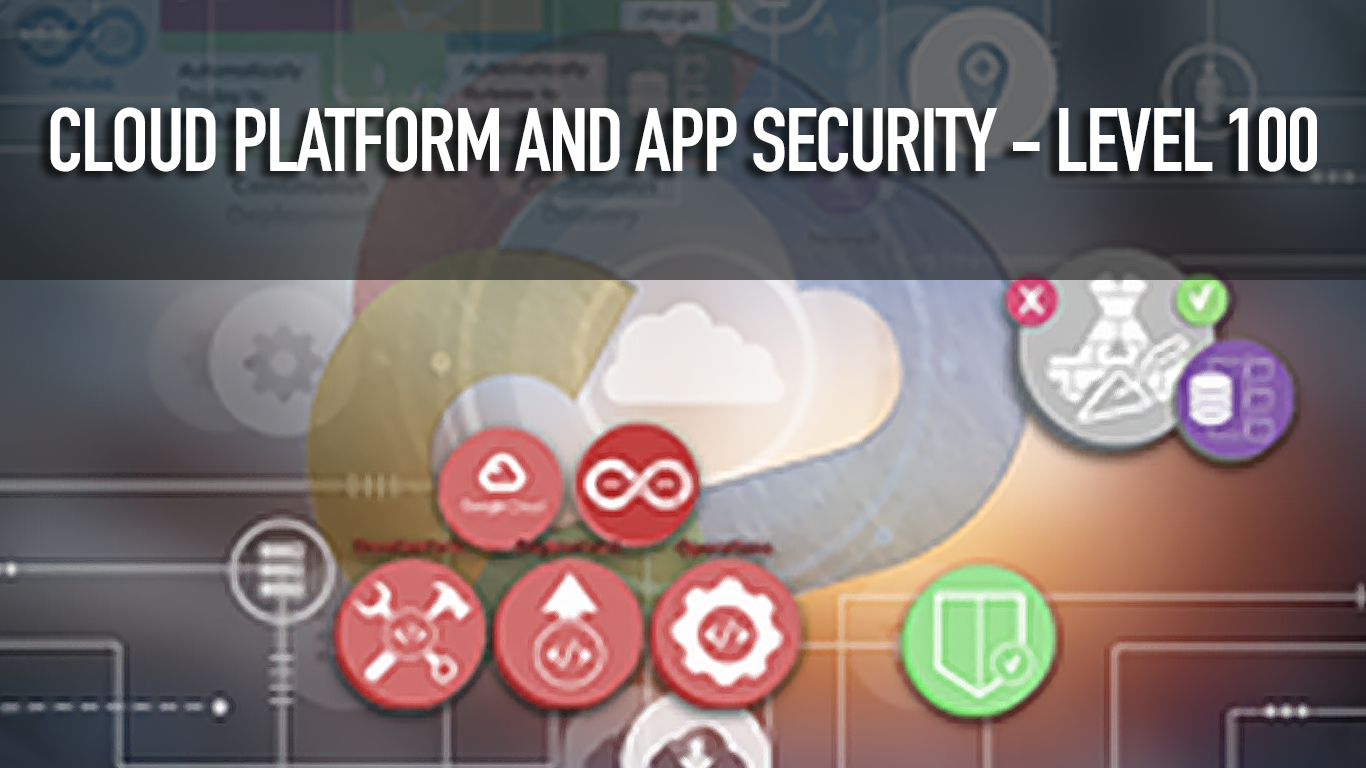 CLOUD PLATFORM AND APP SECURITY - LEVEL 100